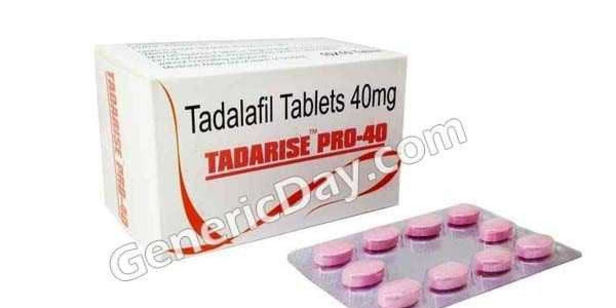 Tadarise Pro 40 Mg - Superior And Comfy Medicine For Men
