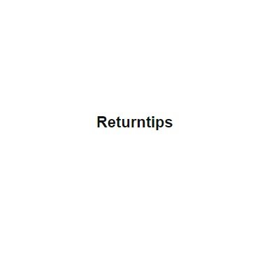 return tips