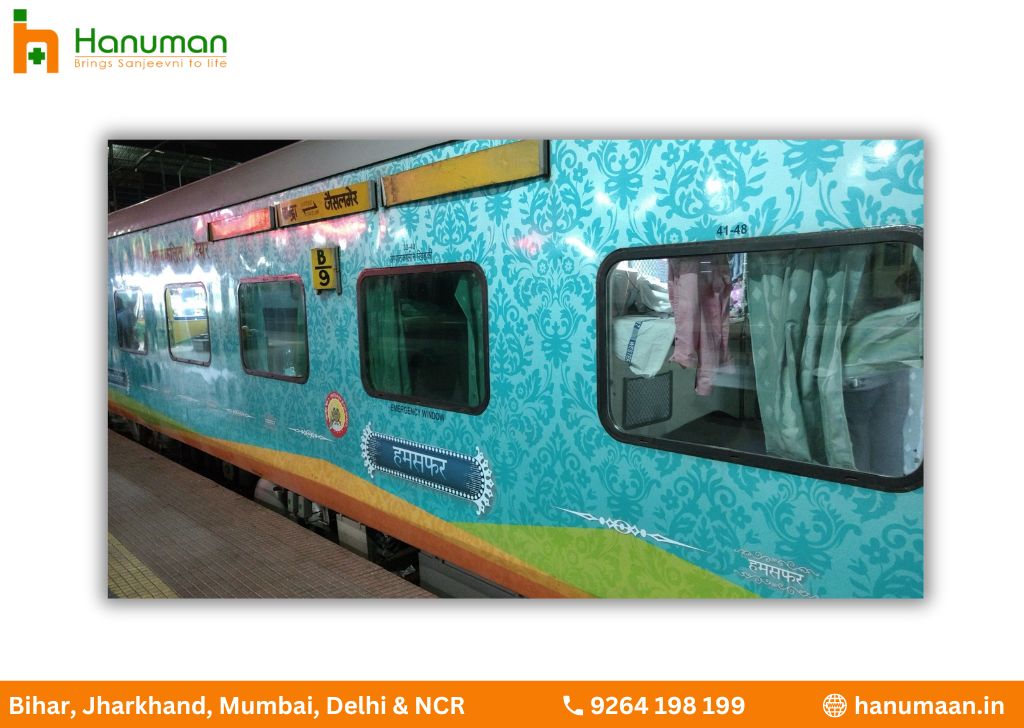 Witness the Unstoppable Force Saving Lives: Hanuman Train Ambulance