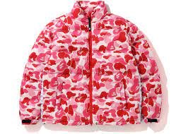 bape jacket pink